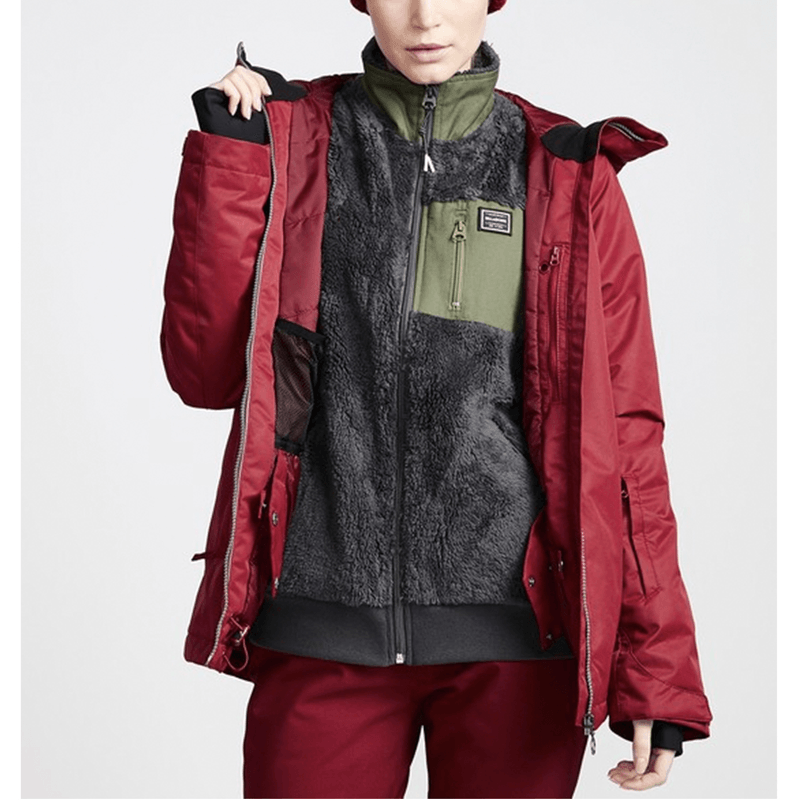 Parka de Nieve Mujer Into The Forest Rosado Billabong-Billabong Chile