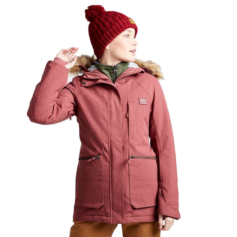 Parka de Nieve Mujer Into The Forest Rosado Billabong-Billabong Chile