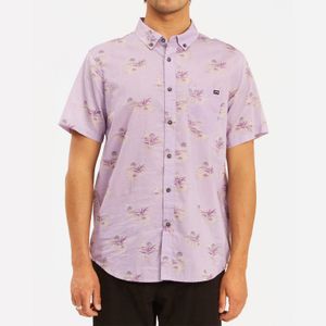 Camisa Hombre Sundays Mini Morado Billabong