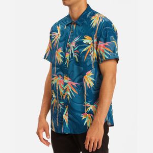 Camisa Hombre Sundays Floral Azul Billabong