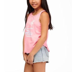 Polera Sin Mangas Niña Surf Patrol Rosado Billabong