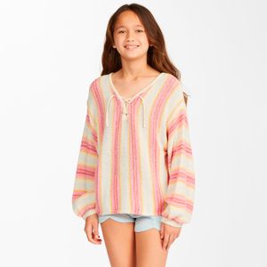 Sweater Niña Baja Sea G Swtr Mul Rosado Billabong