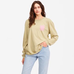 Polera Manga Larga Mujer Sweet Time J Tees Beige Billabong