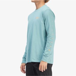 Polera Manga Larga Hombre Unity Celeste Billabong