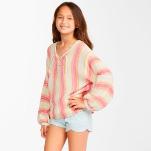 Sweater Niña Baja Sea G Swtr Mul Rosado Billabong