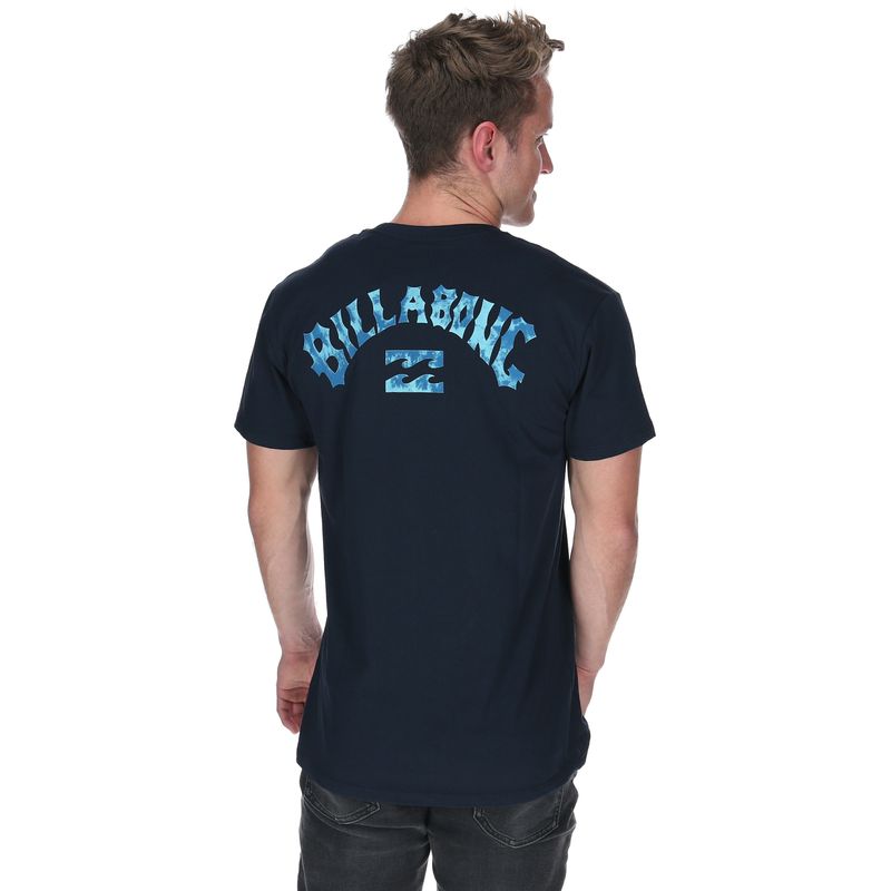 Polera Manga Corta Hombre Arch Fill Azul Billabong Billabong Chile