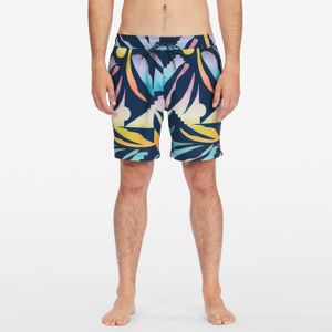 Traje de Baño Hombre  Sundays Layback Boardshorts 17" Azul Billabong