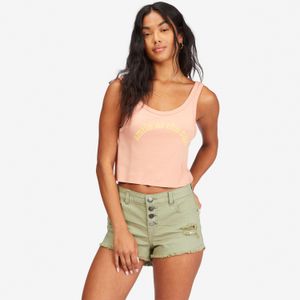 Short Mujer Buttoned Up Denim Shorts Verde Billabong