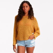 Sweater Mujer Forever Golden V-Neck Pullover Sweater