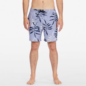 Traje de Baño Hombre  Sundays Layback Boardshorts 17" Morado Billabong