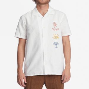 Camisa Hombre Wrangler Sacred Sands Hemp Short Sleeve Shirt