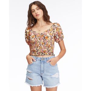 Blusa Mujer Get Along Puff Sleeve Top