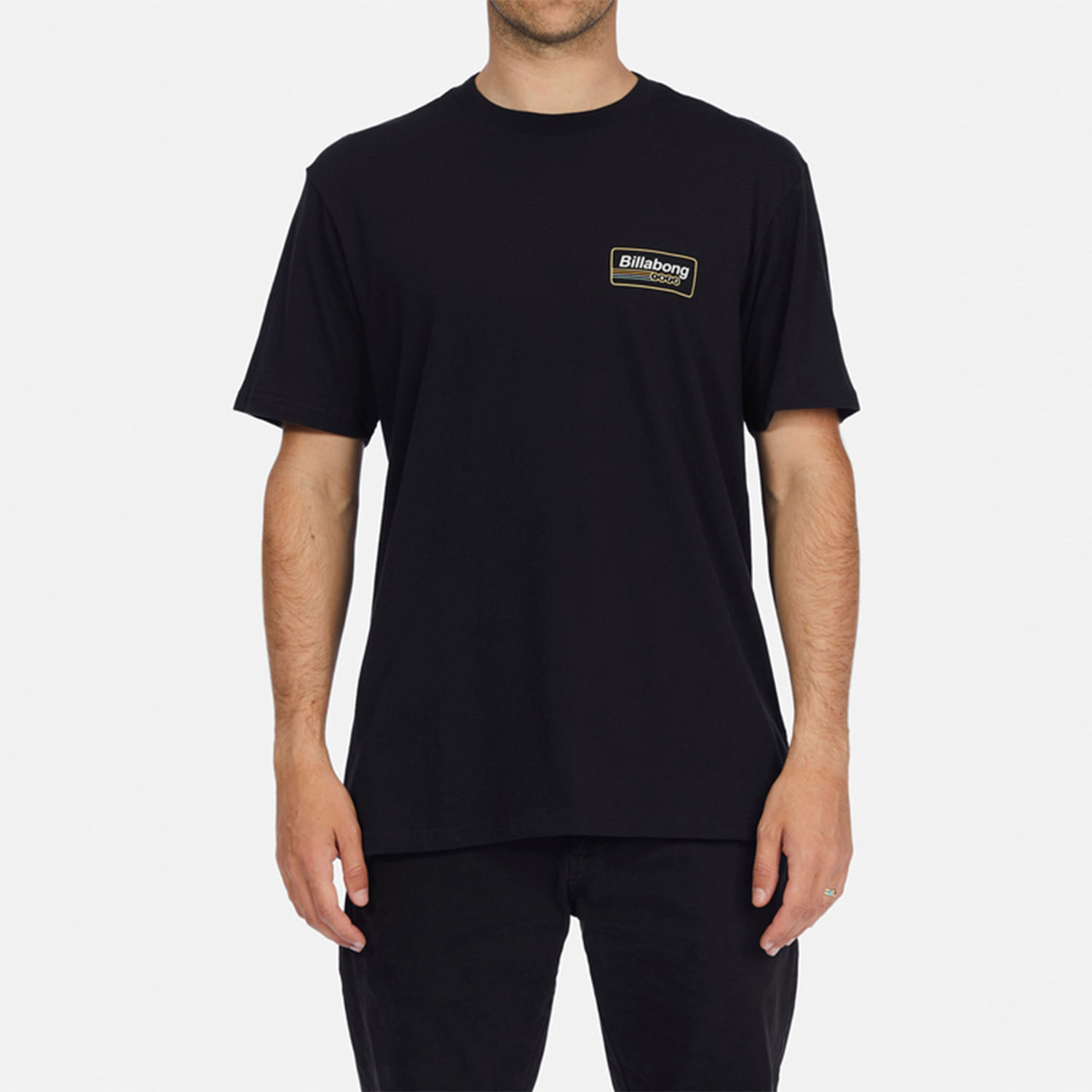Camiseta Billabong Hombre Nuevos - Heat Corta Sleeve Negros