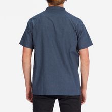 Camisa Hombre All Day jacquard Organic Sleeve Shirt