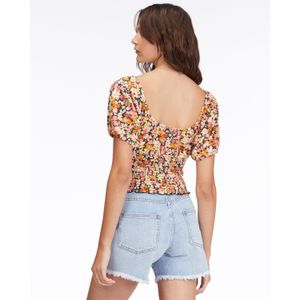 Blusa Mujer Get Along Puff Sleeve Top