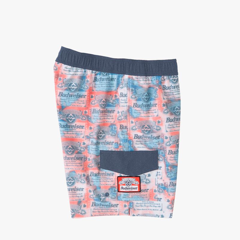 Traje-de-baño-Hombre--Budweiser-Insignia-Layback-Bottle-Opener-Boardshorts