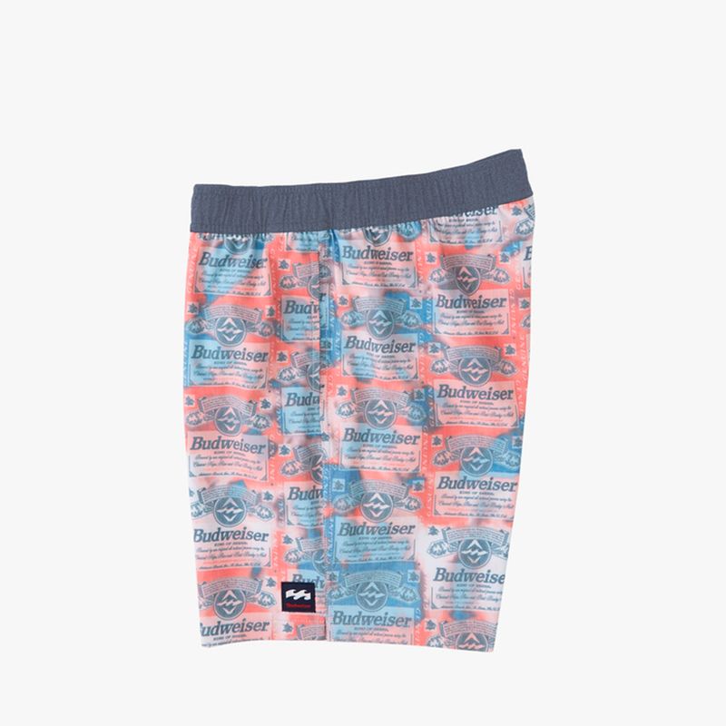 Traje-de-baño-Hombre--Budweiser-Insignia-Layback-Bottle-Opener-Boardshorts
