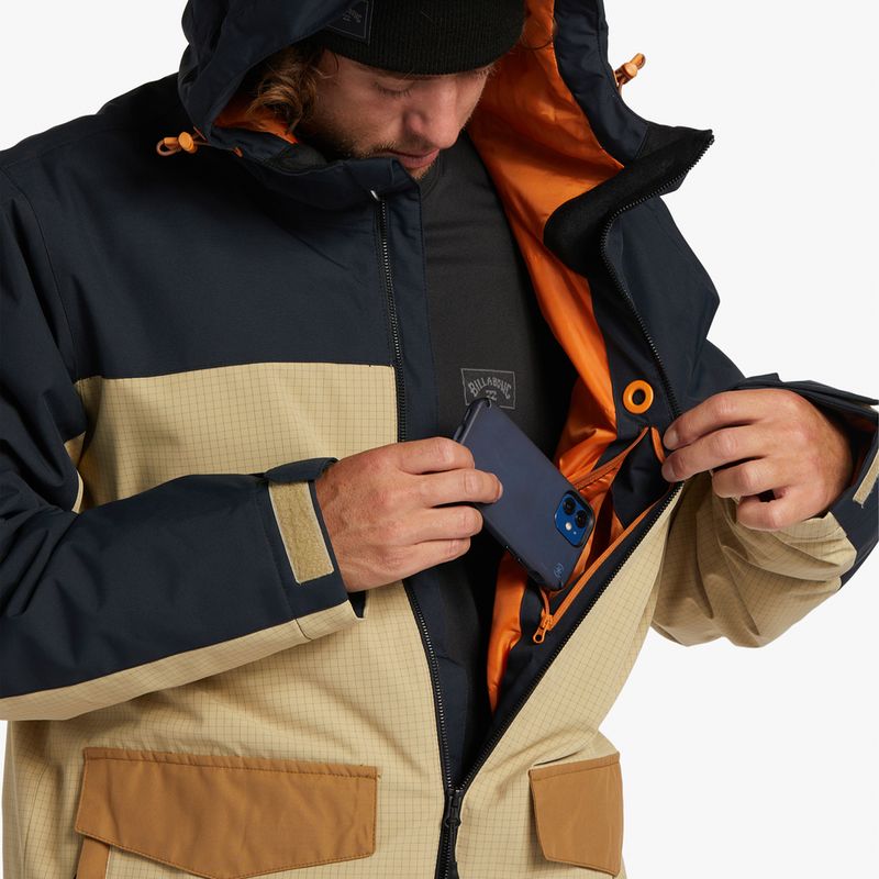 Parka Nieve Hombre A/Div Outsider 10k Insulated-Billabong Chile