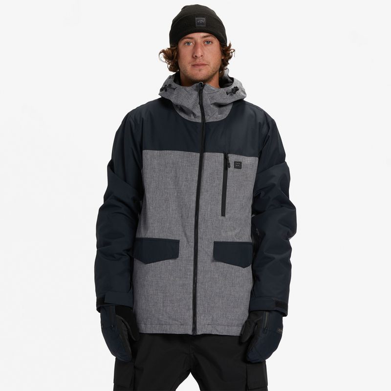 Parka Hombre A/Div Outsider 10K Insulated Gris Chile