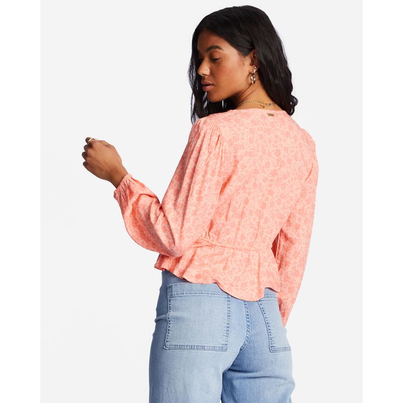 Blusa-Mujer-Time-Goes-By-Long-Sleeve-Crop-Top