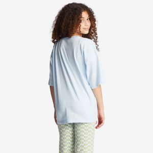 Polera Niña  Let Happiness Bloom Celeste Billabong