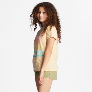 Polera Niña Your Day In The Sun Naranjo Billabong