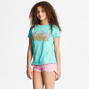Polera Niña Heritage Sunflower Celeste Billabong