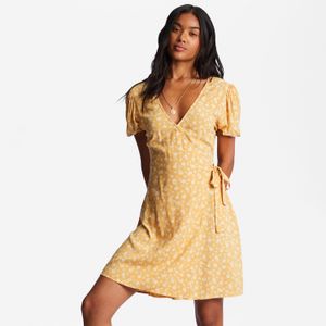 Vestido Mujer Hot Tropics Amarillo Billabong