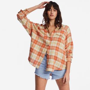 Blusa Mujer Best Time Naranjo Billabong