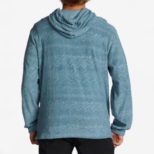 Polerón Hombre Flecker Jacquard Celeste Billabong
