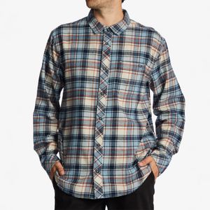 Camisa Hombre Coastline Flannel Azul Billabong