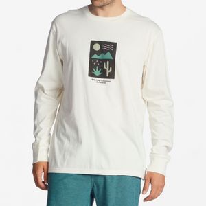 Polera Hombre A/Div Icons Long Sleeve Blanco Billabong
