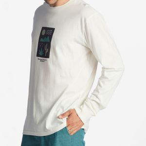 Polera Hombre A/Div Icons Long Sleeve Blanco Billabong