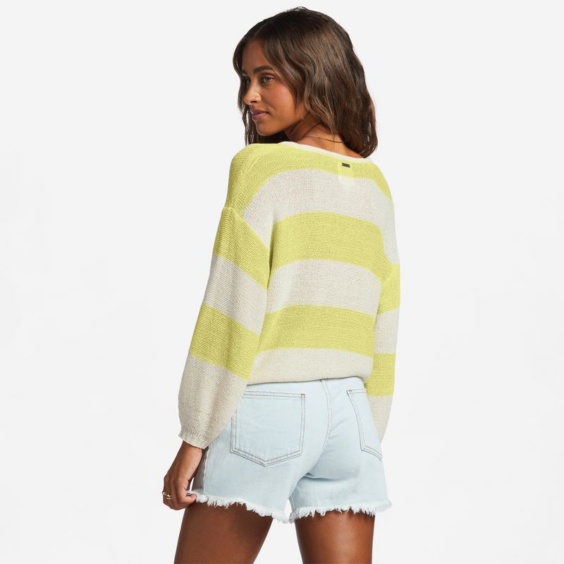 Sweater Mujer So Sweet Pullover Blanco Billabong-Billabong Chile