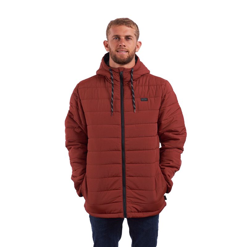 PARKA BILLABONG DAILY PUFFER ROJO HOMBRE