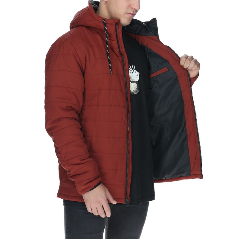 PARKA BILLABONG DAILY PUFFER ROJO HOMBRE