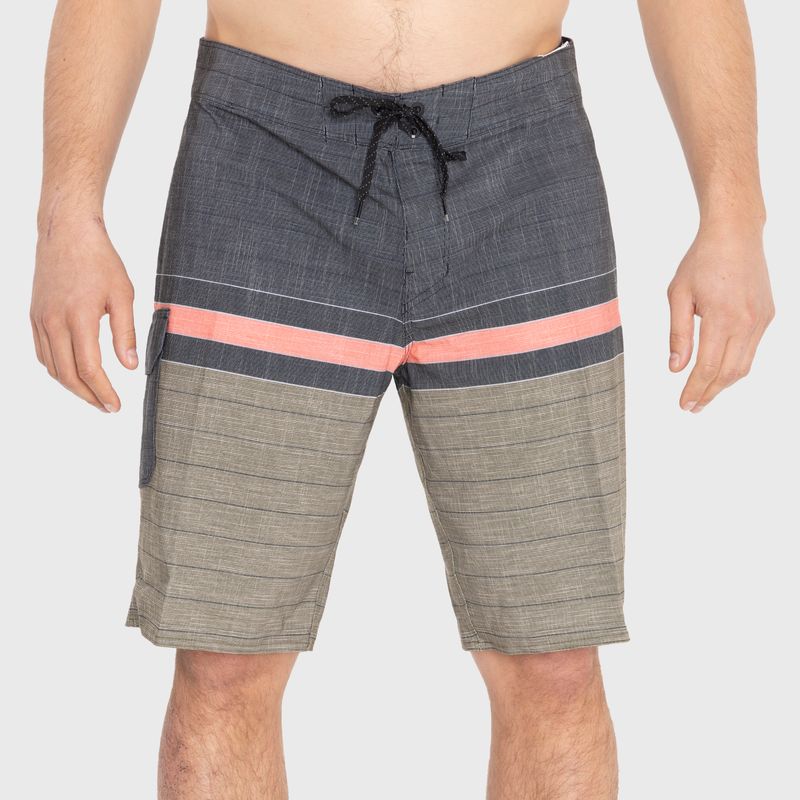Traje-de-Baño-Hombre-All-Day-Heather-Stripe-Pro-Boardshorts-Negro-Billabong