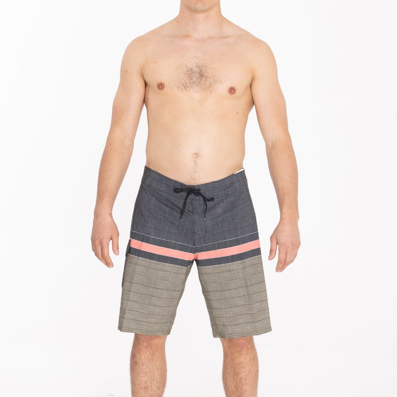 Traje-de-Baño-Hombre-All-Day-Heather-Stripe-Pro-Boardshorts-Negro-Billabong