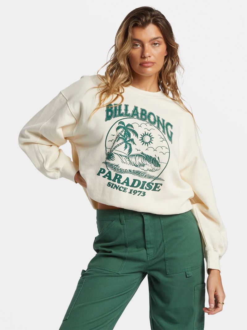 Poleron-Mujer-Fresh-Take-Crew-Blanco-Billabong