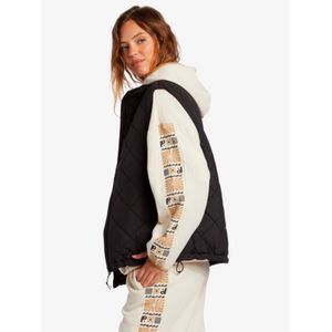 Parka Sin Mangas Mujer Transport Puffer Negra A/Div Billabong