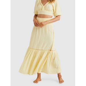 Falda Mujer In The Palms Amarilla Billabong