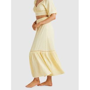 Falda Mujer In The Palms Amarilla Billabong
