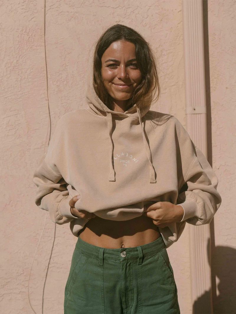 Poleron-Mujer-So-Classic-Beige-Billabong