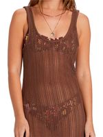 Vestido Mujer Lunar Days Midi Café Billabong