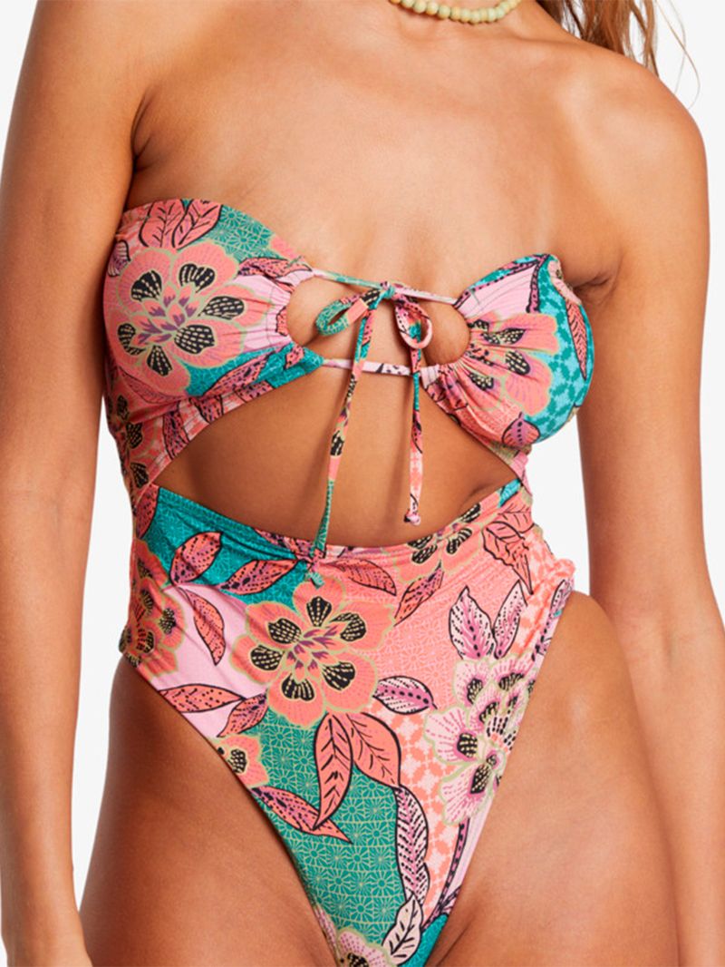 Bikini Entero Visions Of Paradise Rosado Billabong Billabong Chile