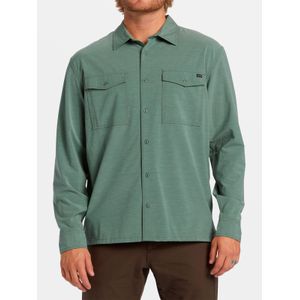 Camisa Manga Larga Hombre Surftrek Verde A/Div Billabong