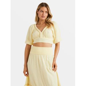 Blusa Mujer In The Palms Amarilla Billabong