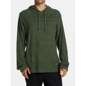 Poleron Hombre Flecker Jacquard Verde Billabong
