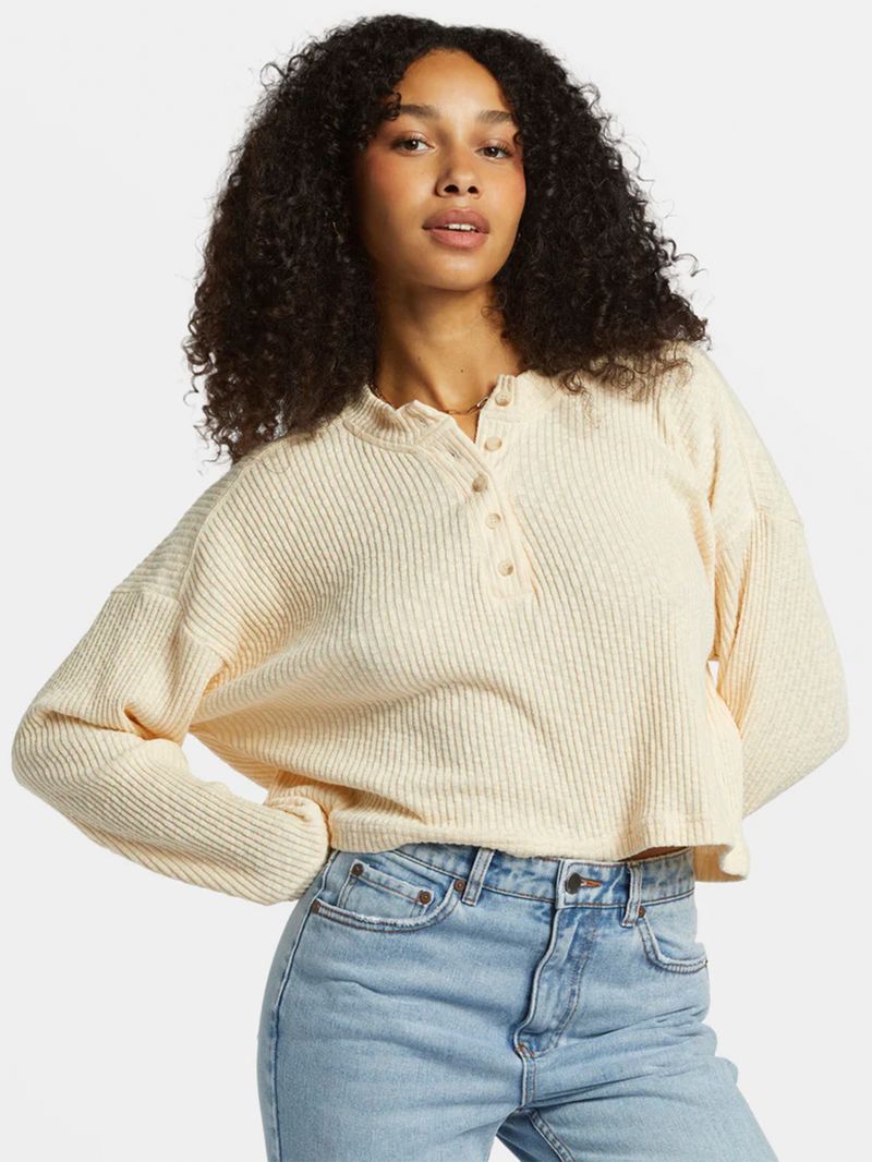 Sweater-Mujer-Good-Catch-Blanco-Billabong