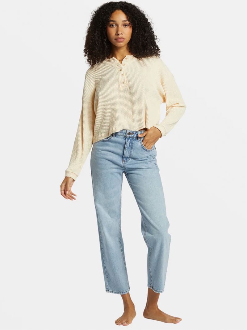 Sweater-Mujer-Good-Catch-Blanco-Billabong